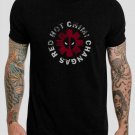 DP Red Hot Chimi Changas Black T-Shirt, T-Shirts for Men