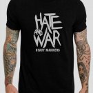 The Clash Hate And War Heavy Manners Black T-Shirt, T-Shirts for Men
