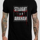 Straight Outta Arkham Joker Black T-Shirt, T-Shirts for Men