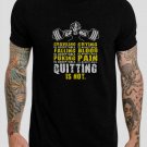 Super Saiyan Quitting Is Not Acceptable Black T-Shirt, T-Shirts for Men