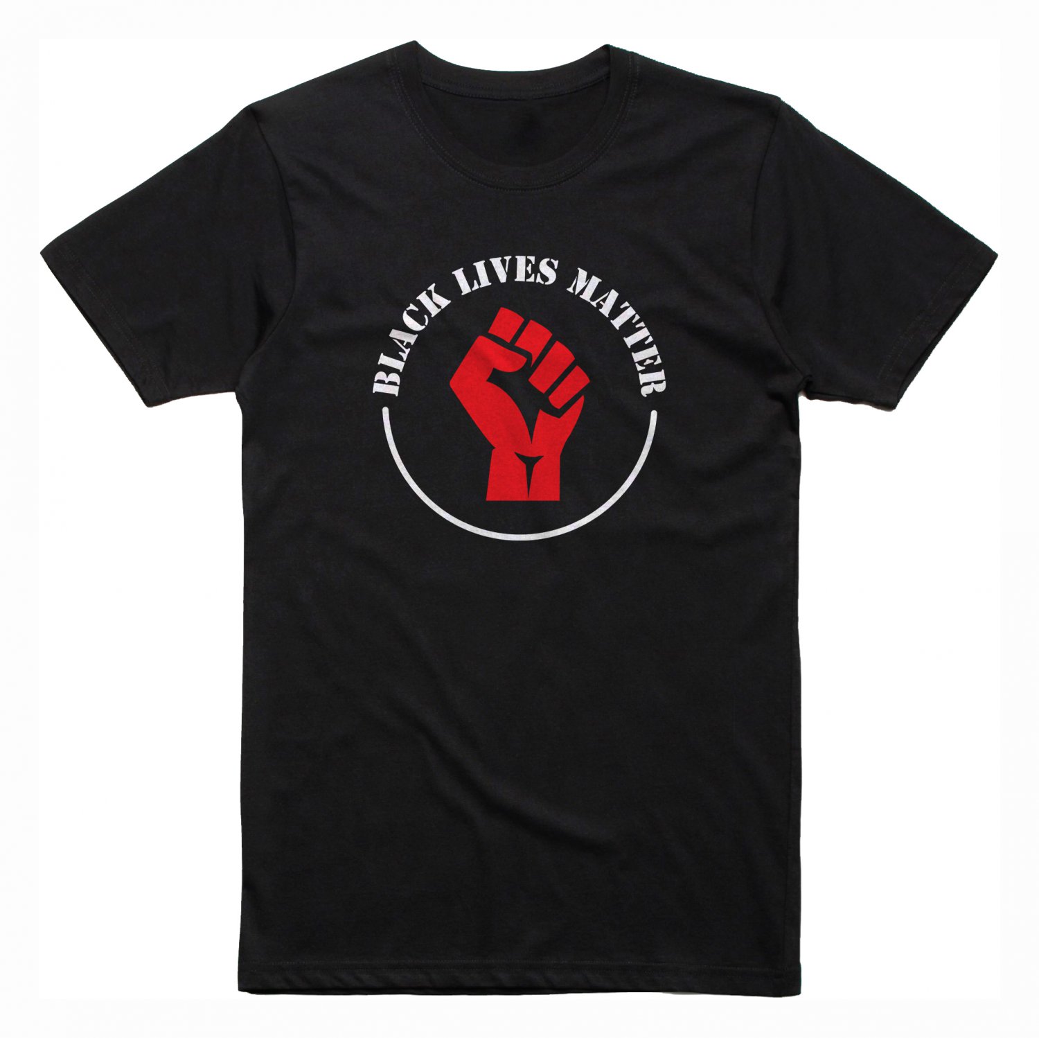 Black Lives Matter SUPPORT Black T-Shirt, T-Shirts for Men