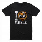 I Love My Muscle Gym Addict Black T-Shirt, T-Shirts for Men