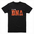 Basketball DNA, Basketball Lovers It Is My DNA Black T-Shirt