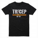 Tricep Developer Gym and Bodybuilding Black T-Shirt,Gym Shirts