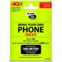 Straight Talk Bring Your Own Phone GSM (AT&T) 3-in-1 Sim Card Kit 4G LTE Activation Kit