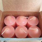 PARTYLITE PASSION FLOWER/CORAL KISS VOTIVE CANDLES ORIGINAL BOX. V06321
