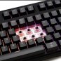 Nighthawk Pro X Multicolor LED Backlit Mechanical Customizable Keyboard - Gaming and More