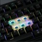 Nighthawk Pro X Multicolor LED Backlit Mechanical Customizable Keyboard - Gaming and More