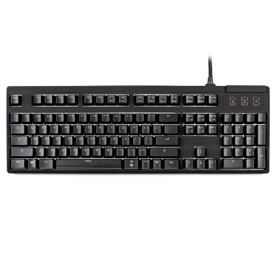Nighthawk Pro X Multicolor LED Backlit Mechanical Customizable Keyboard - Gaming and More