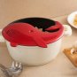 Plankton - Red - Plastic Pot and Pan Strainer for Kitchen