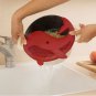 Plankton - Red - Plastic Pot and Pan Strainer for Kitchen