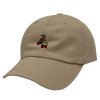 City Hunter C104 Roller Skate Cotton Baseball Dad Cap Khaki