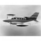 Airplane in flight Canvas Art -  (24 x 36)