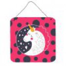 Kids Unicorn Polkadots Pink Wall decor