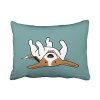 WinHome Decorative Cute Beagle Dog Throw Pillow Case Polyester Size 20x30 inches