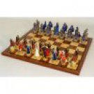 Royal Chess Board Set - King Arthur Theme R75138-SM