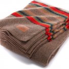 Yakima Camp Stripe Blanket - Mineral Umber