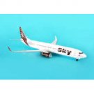 AVIATION200 Sky 737-900 1/200 Burgandy Livery