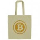 Bitcoin Logo 15 Inch Canvas Tote Bag