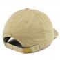 Bitcoin Embroidered Washed Cotton Adjustable Cap - Dark green