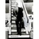 Marlon Brando disembarking from an airplane Photo Print