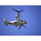 An Osprey tiltrotor aircraft in flight Canvas Art - Michael WoodStocktrek Images (33 x 24)