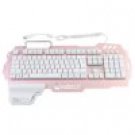 CNMODLE Ergonomic Design Wired Metal Backlight Gaming Waterproof Keyboard PK-900