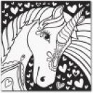 Trademark Fine Art Decor Sweet Unicorn Canvas Art by Hello Angel