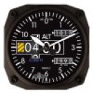 Trintec Series 2060 NV Altimeter Altitude Clock 6.5 Square
