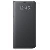Samsung LED Wallet Cover Case for Samsung Galaxy S8 Plus - Black LED Wallet Cover