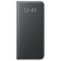 Samsung LED Wallet Cover Case for Samsung Galaxy S8 Plus - Black LED Wallet Cover