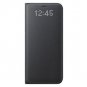 Samsung LED Wallet Cover Case for Samsung Galaxy S8 Plus - Black LED Wallet Cover