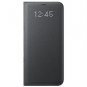 Samsung LED Wallet Cover Case for Samsung Galaxy S8 Plus - Black LED Wallet Cover
