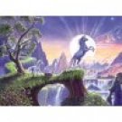 Unicorn Moon Poster Print by Steve Crisp 36x24in