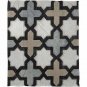 Thumbprintz Moroccan Symbol 1 Coral Fleece Throw, 60 x 80