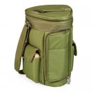Picnic Time Meritage Wine & Cheese Picnic Tote - Green