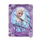 Disney Frozen Snow Queen Plush 60x80 Twin Size Throw/Blanket