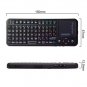 Mini iPazzport 2.4G RF Wireless Handheld Keyboard Mouse Touchpad For PC Smart TV