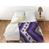 Plum Coral Fleece Throw, 30 x 40