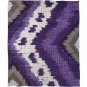 Plum Coral Fleece Throw, 30 x 40
