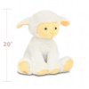 Beverly Hills Teddy Bear Company 8182 Worlds Softest Plush 20 in. Lamb
