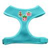 Presents Screen Print Soft Mesh Harness  Aqua Medium