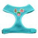 Presents Screen Print Soft Mesh Harness  Aqua Medium