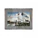 Mount Hood, Oregon - View of Timberline Lodge, Mt Hood in Winter (60x80)