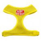 Heart Breaker Soft Mesh Harnesses Yellow Medium