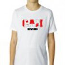 Canada Diving - Olympic Games - Rio - Flag Boys Cotton Youth T-Shirt Size Medium