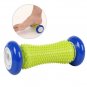 Soft Rubber Foot Roller Massager Acupressure Reflexology Massager Stick for Cellulite (Dark Blue)