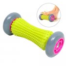 Soft Rubber Foot Roller Massager Acupressure Reflexology Massager Stick for Cellulite (Gray)
