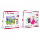 Scotchi Happy Kidz Childrens Game In Our House & Girls Dress Up Game Set