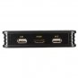 Dual Ports USBKVM Switch Cable Switcher Support HD 1080P for 2 Monitor Keyboard Mouse